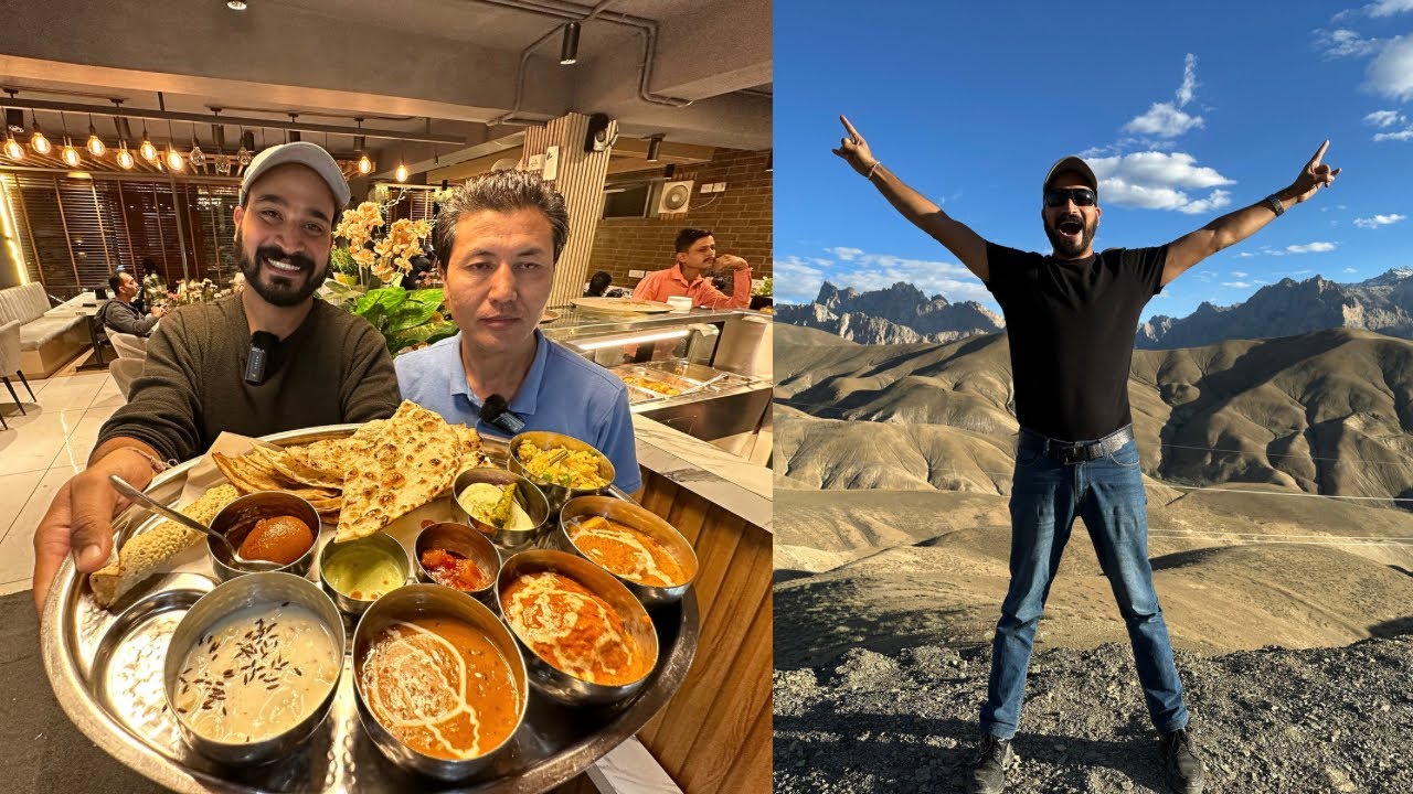 Ladakh Main Desi Thali | Знаменитое делийское тали теперь и в Ладакхе | Гастрономический тур по Л...