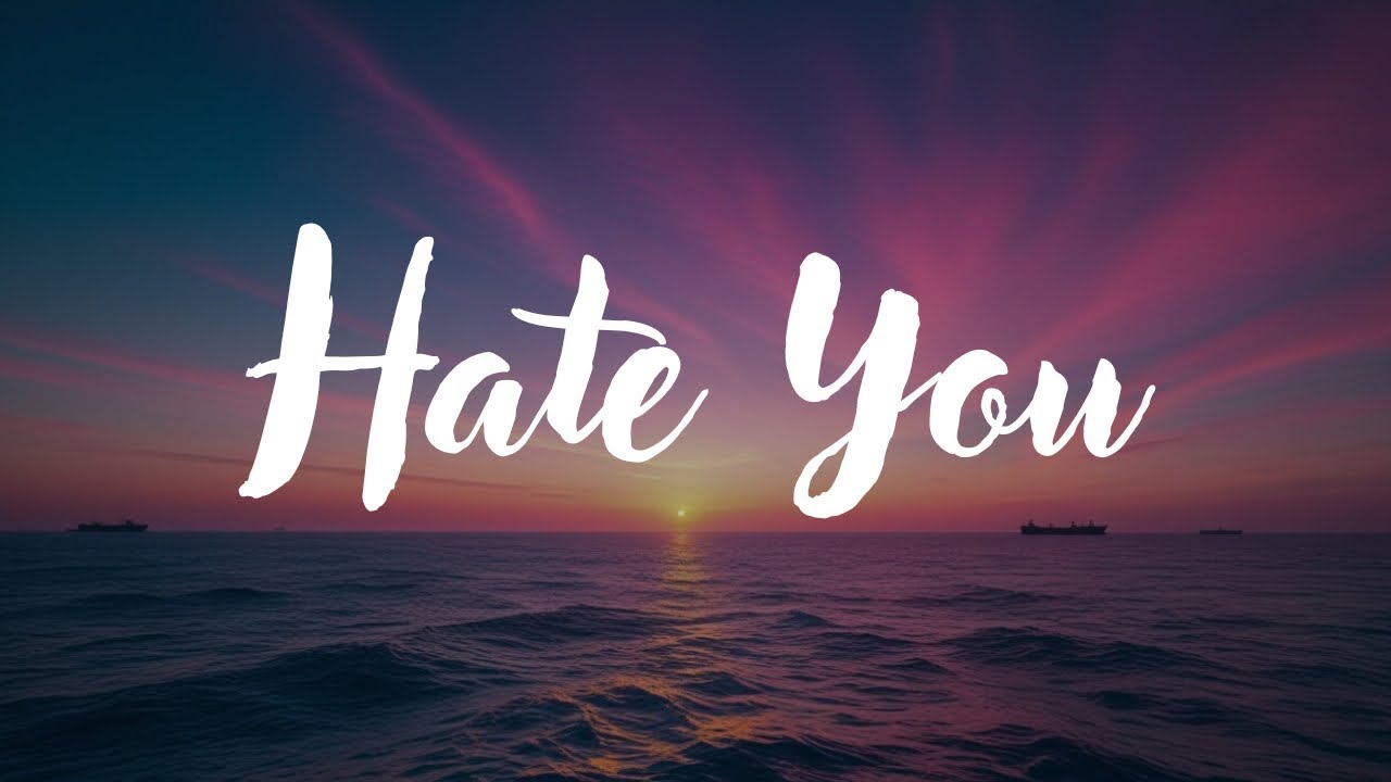 Hate You 💔🔥 | Deep Emotional Sad Song | Heartbreak Lyrics  Video 