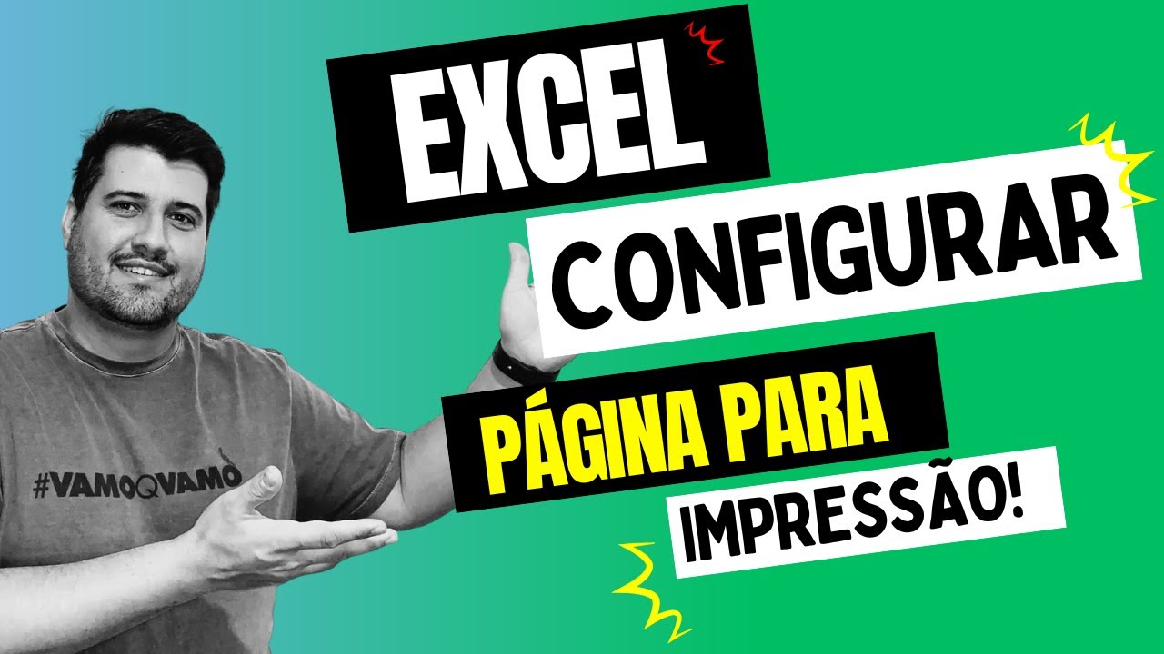 Como configurar página de impressão no Excel, cabeçalho, rodapé, número de página, repetir título