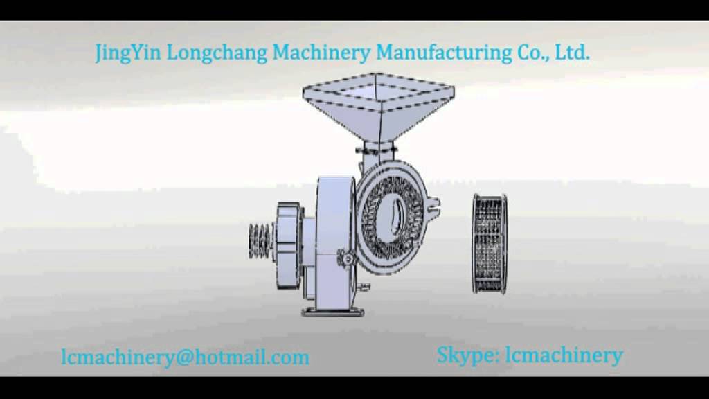 KFL series Micro Powder Pulverizer machine Inside Dismounting for cleaning
