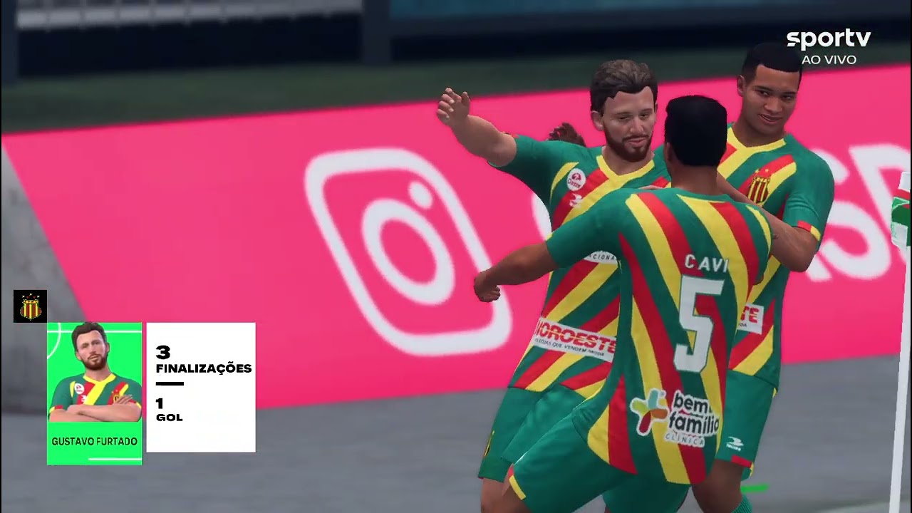 PORTUGUESA RJ X SAMPAIO CORREA PATCH FCM 26