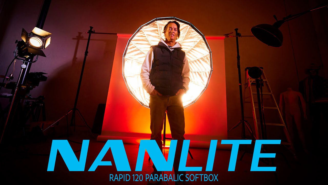 Распаковка и обзор: параболический софтбокс Nanlite Rapid 120 &mdash; идеальное освещение для вашей уст...