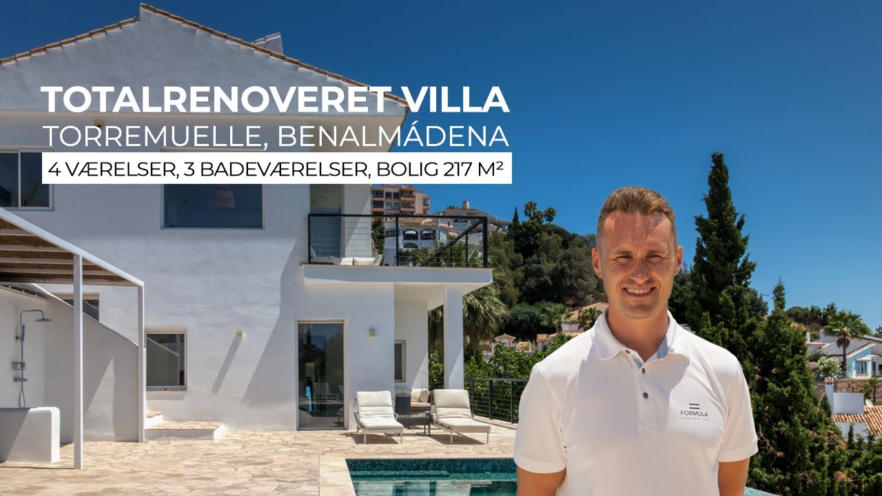 Drømmevilla med pool og havudsigt i Torremuelle, Benalmádena – Vil du bo her?