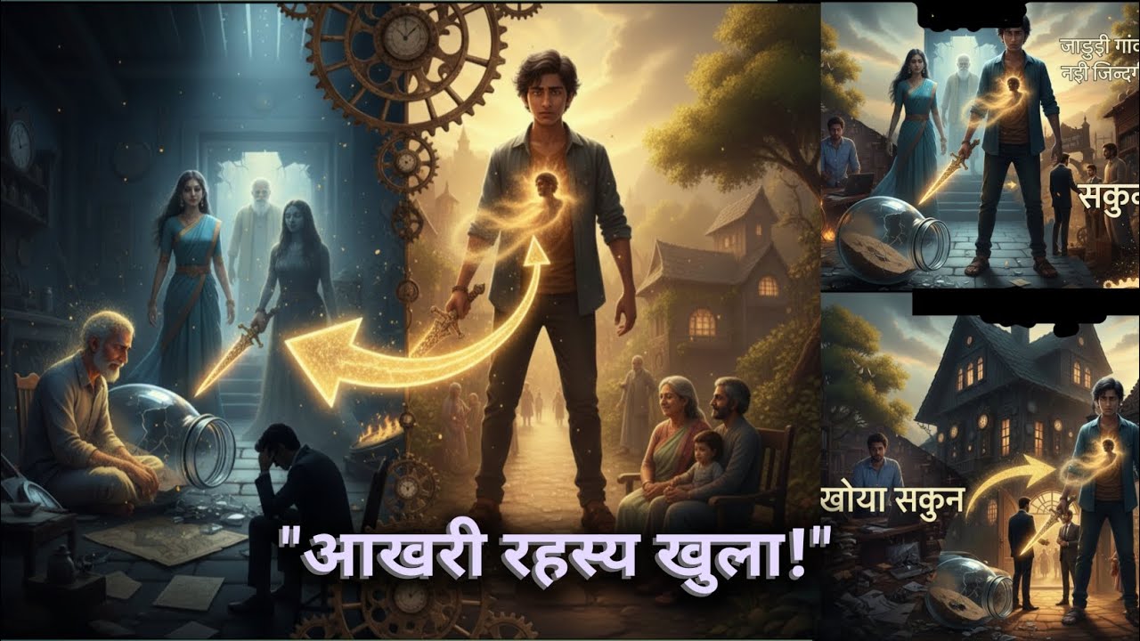 समय की रेत और जादुई घड़ीसाज़: क्या कबीर शांतिगंज को बचा पाएगा? Sukunwali kahani