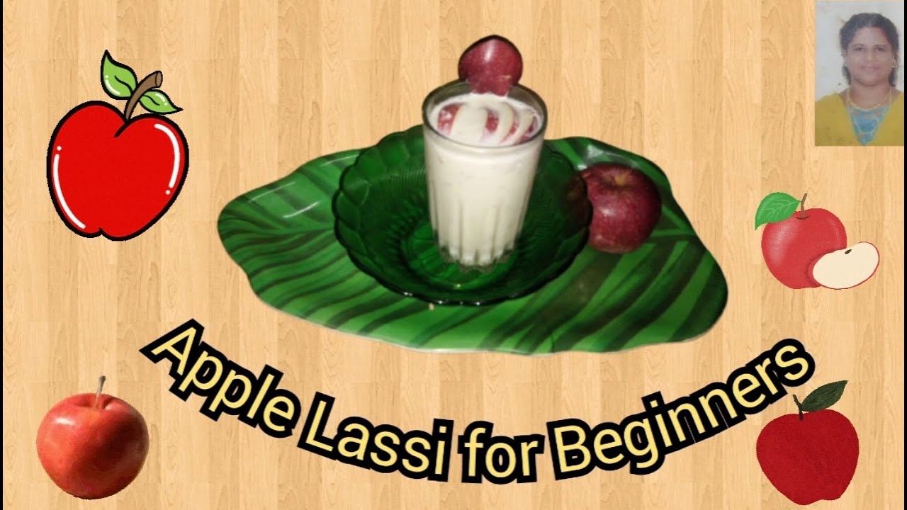Simple Method Apple Lassi for Beginners| Easy to make| Yummy Lassi| Must Try|