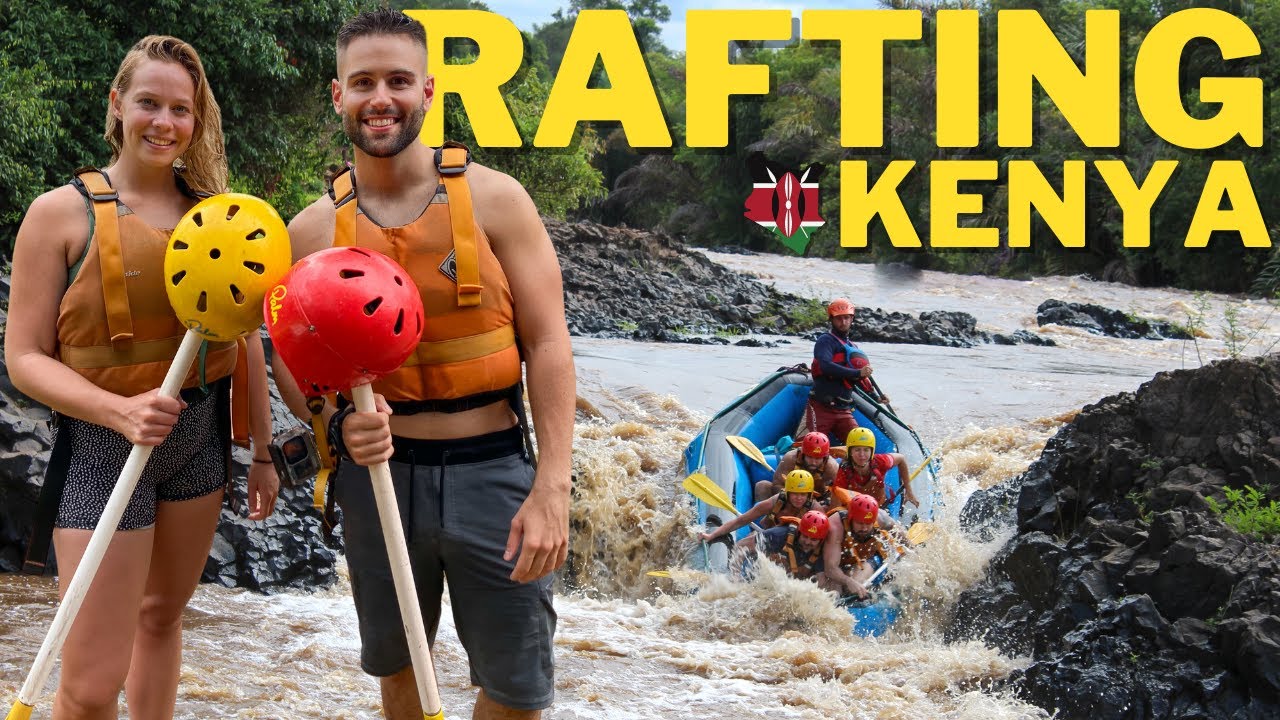 Our Most EXTREME Day in Kenya / White Water Rafting on the Tana River