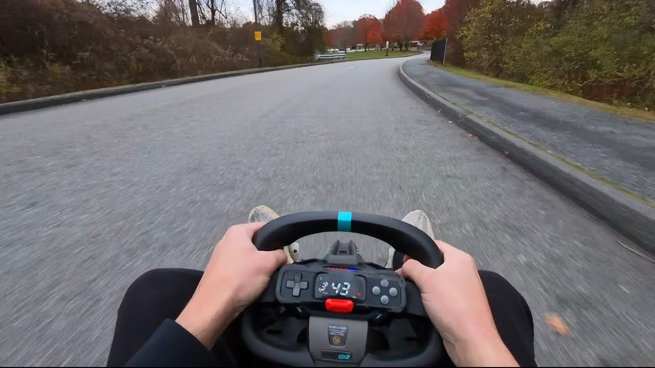 POV: Driving a Go Kart on the Street