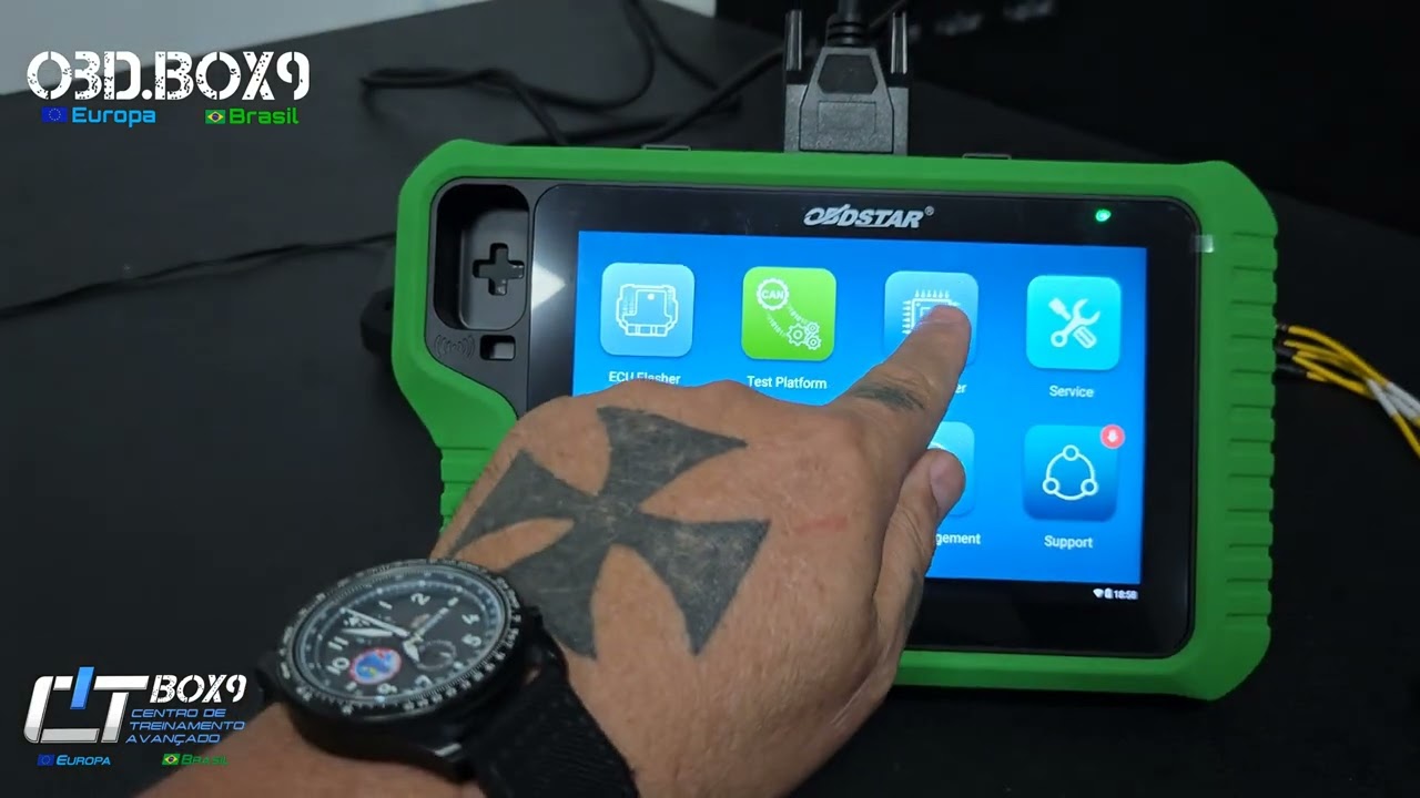 Apresentação do Equipamento ObdStar G3 FULL Obd.Box9