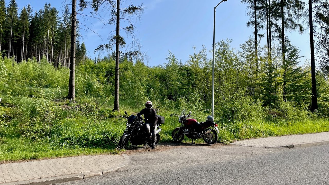 Chucky Moto Video - # 99 - Czesko-Słowacka przejażdżka. No i przygoda w lesie :)))
