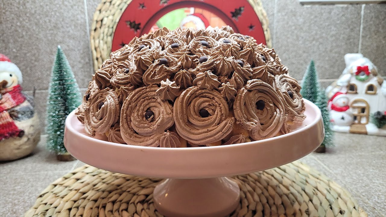Čokoladna Šarlota / Christmas Chocolate Cake