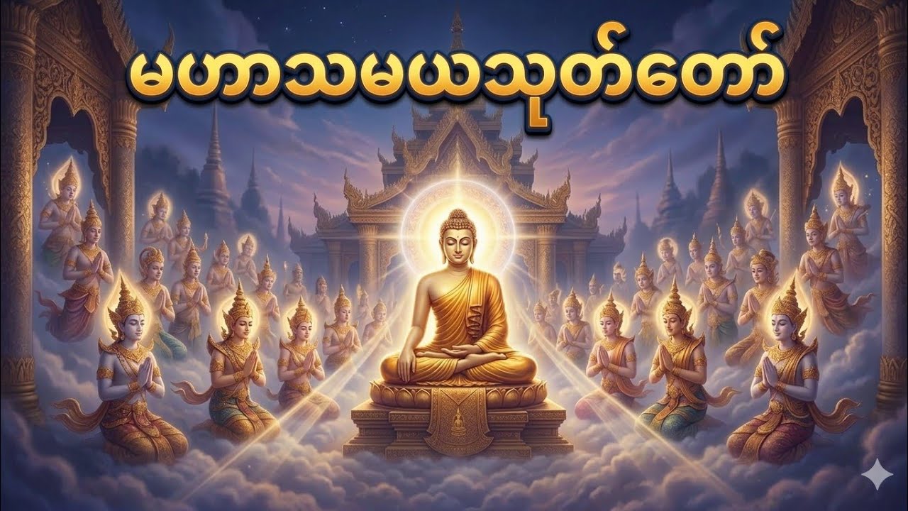 🪷ကံပွင့်၊လာဘ်ပွင့် ဘေးအန္တရာယ်ကင်းဝေးစေသောမဟာသမယသုတ်🙏🙏