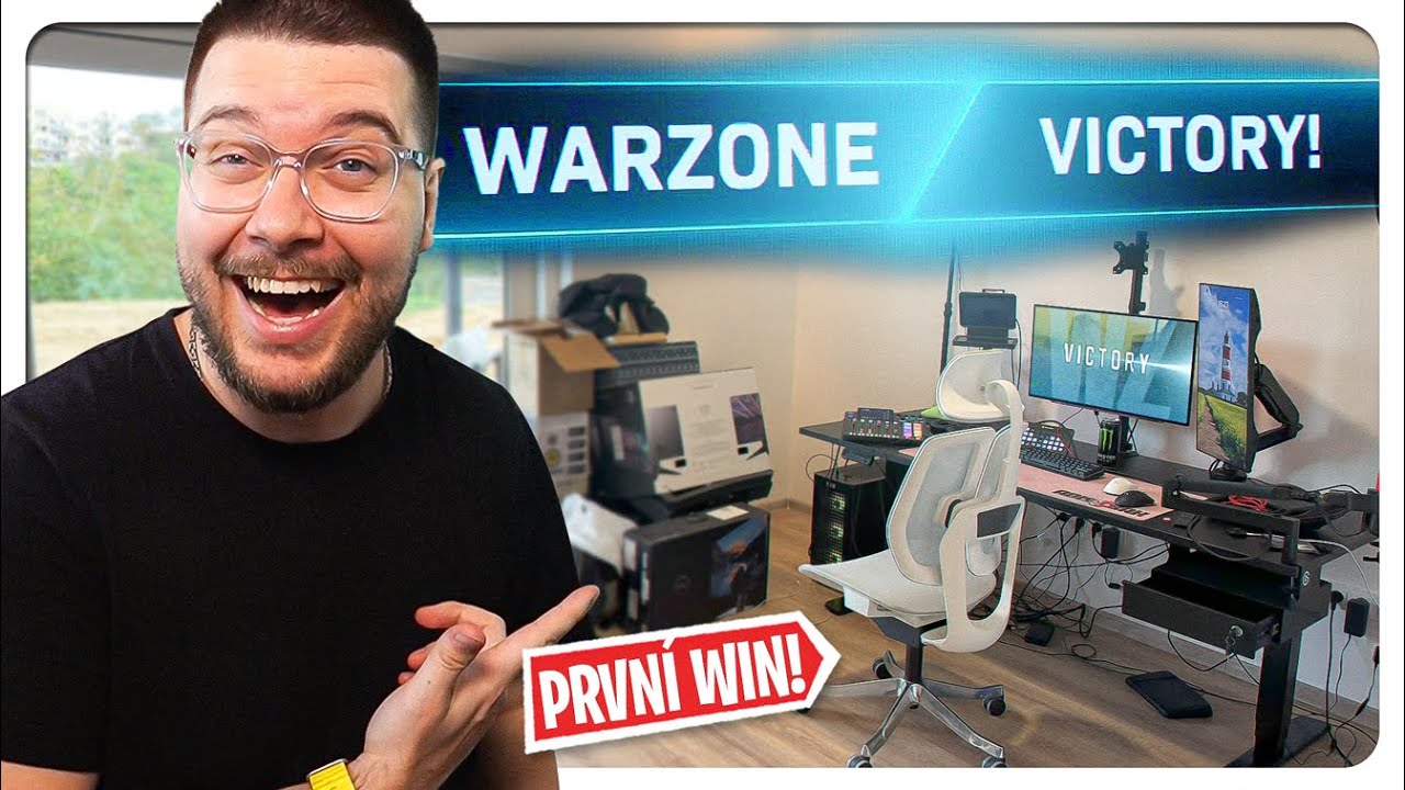 Dal jsem PRVNÍ WIN  v novém domě!