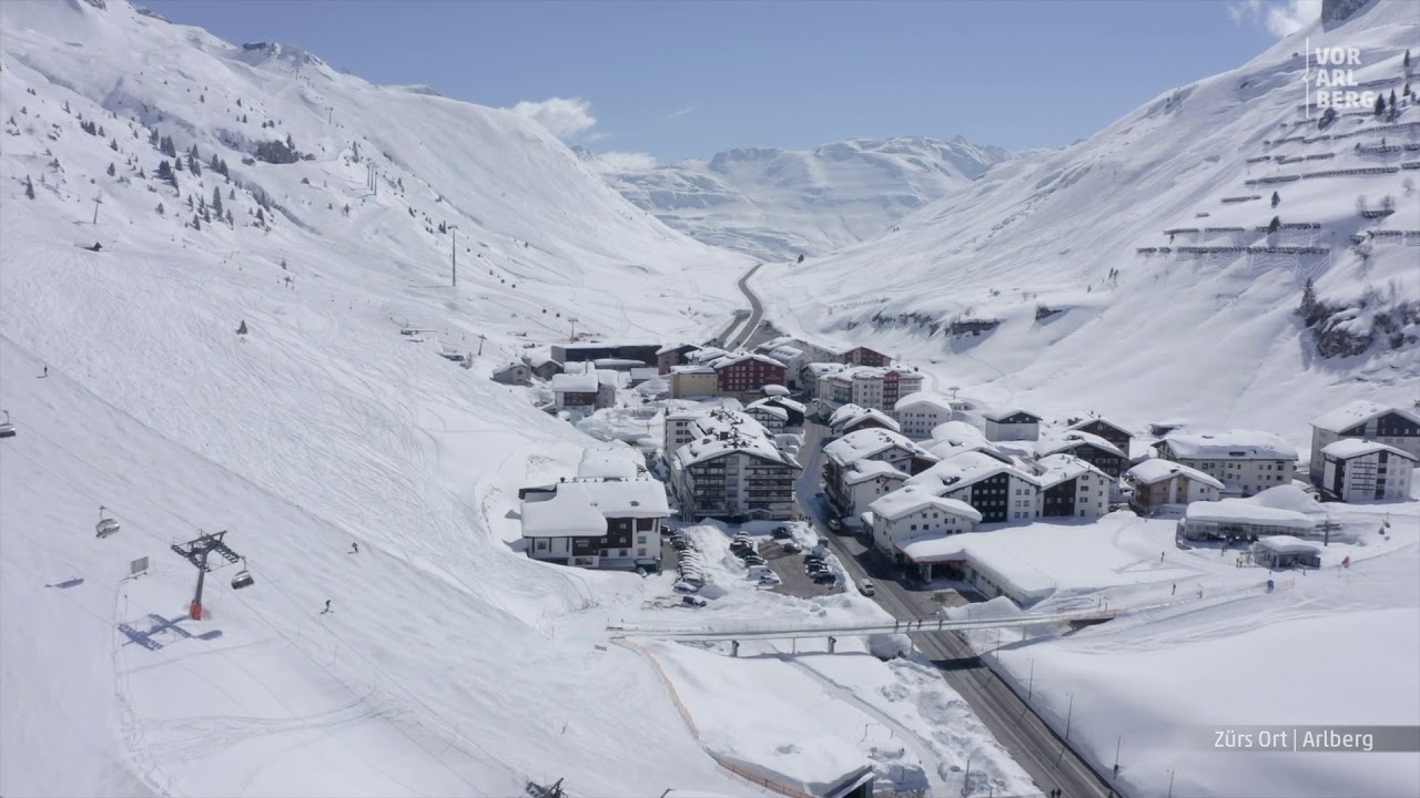 Zürs am Arlberg - Vorarlberg von Oben