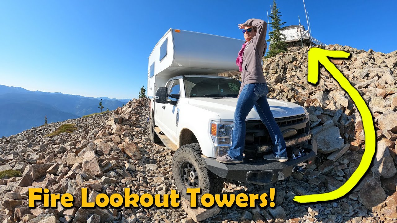 Lolo Pass Fire Lookout Towers and Epic Views with the Truck Camper! – Idaho BDR | Part 3
