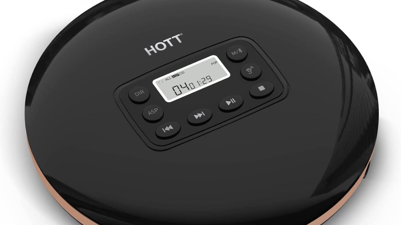 Это просто HOTT! Портативный CD-плеер с Bluetooth 5.0! HOTT 711T