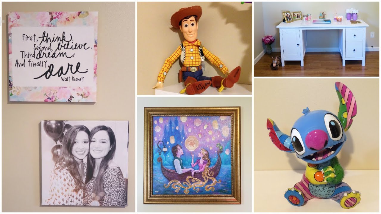 MY DISNEY THEMED OFFICE ROOM TOUR - UPDATED