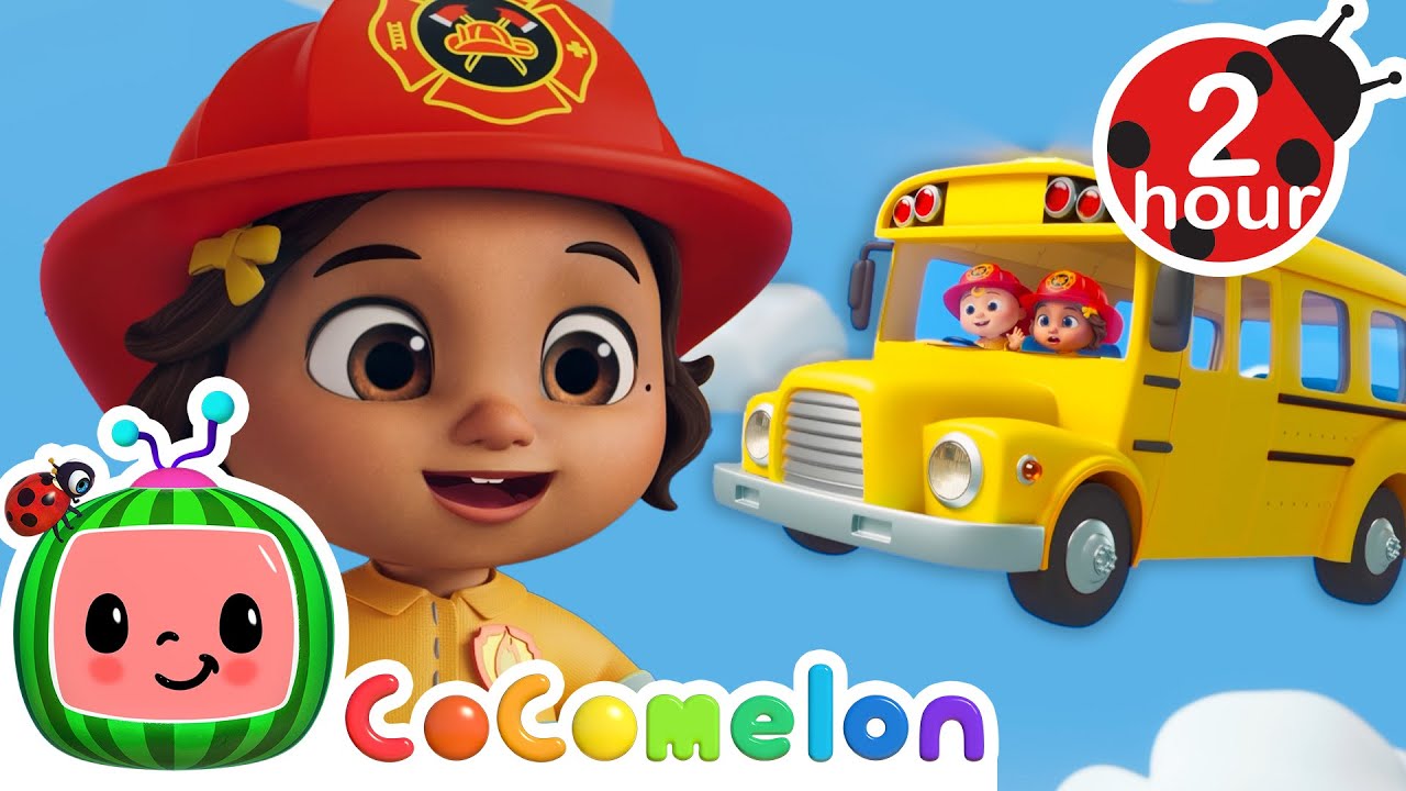 Wheels on the Rescue Bus 🚌 | 2 Hour Compilation | CoComelon Nursery Rhymes