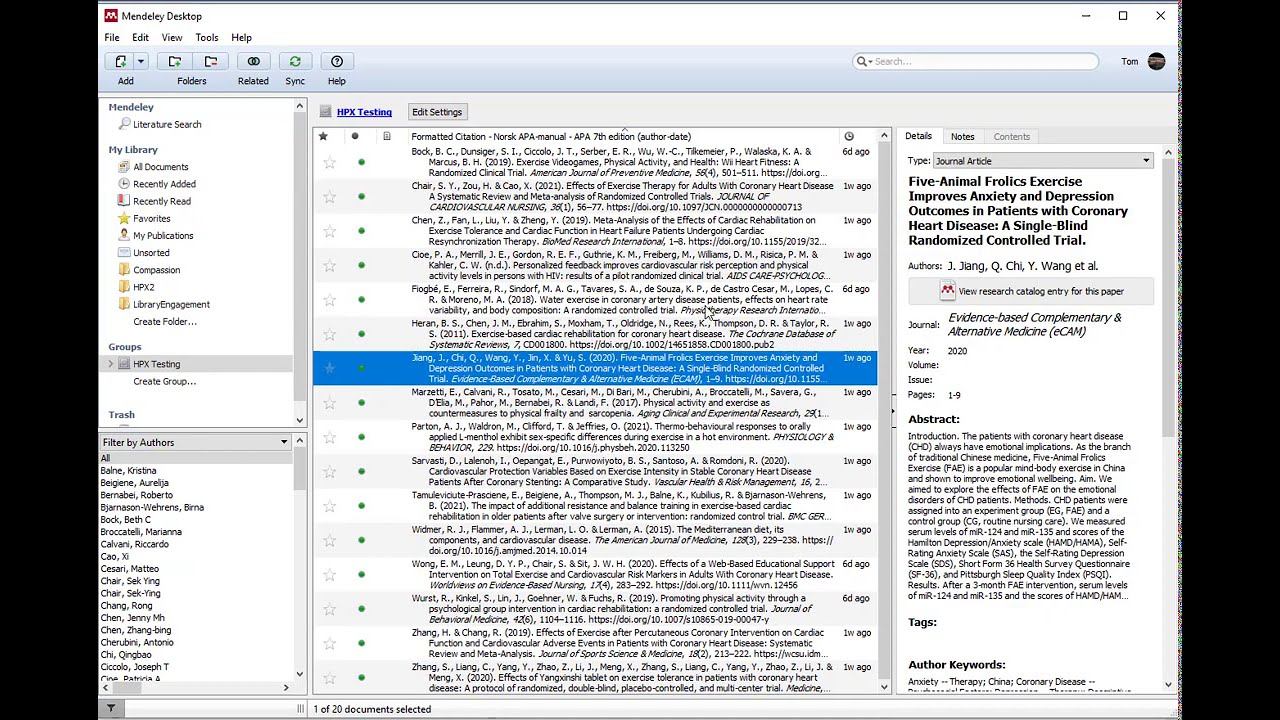 Mendeley Add PDFs