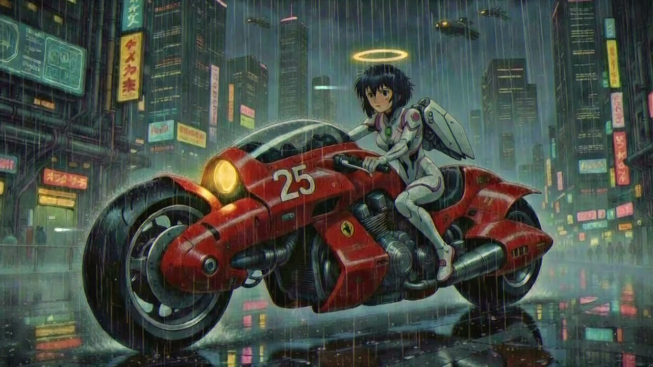 Synthwave Night Drive — Highway to Heaven // Retrowave, Outrun, Cyberpunk