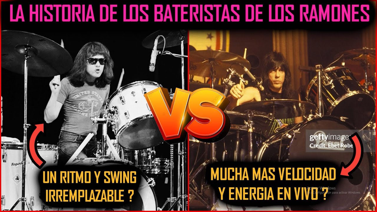 La Historia De Los Bateristas De Los Ramones: Tommy Ramone VS Marky Ramone 🥊 (Analisis)