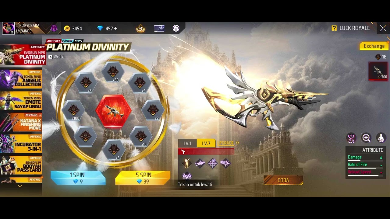 Trik Cara Hemat Diamond Untuk Spin MP5 Evo Gun Terbaru 2026!!