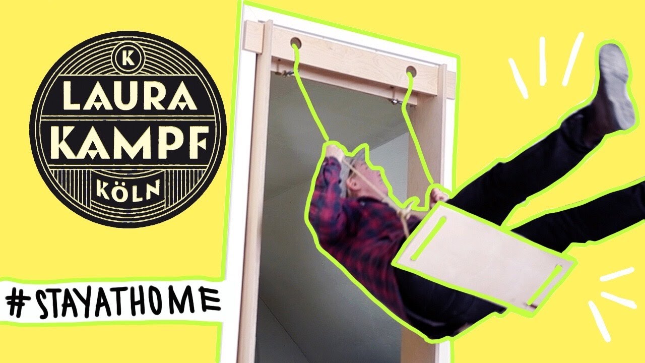 Plywood Indoor Swing (no holes, no screws in the wall)