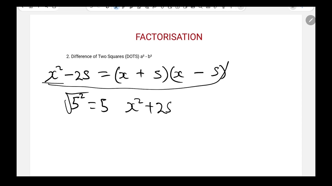 Grade 10 Maths | Factorising Algebraic Expressions Step-by-Step