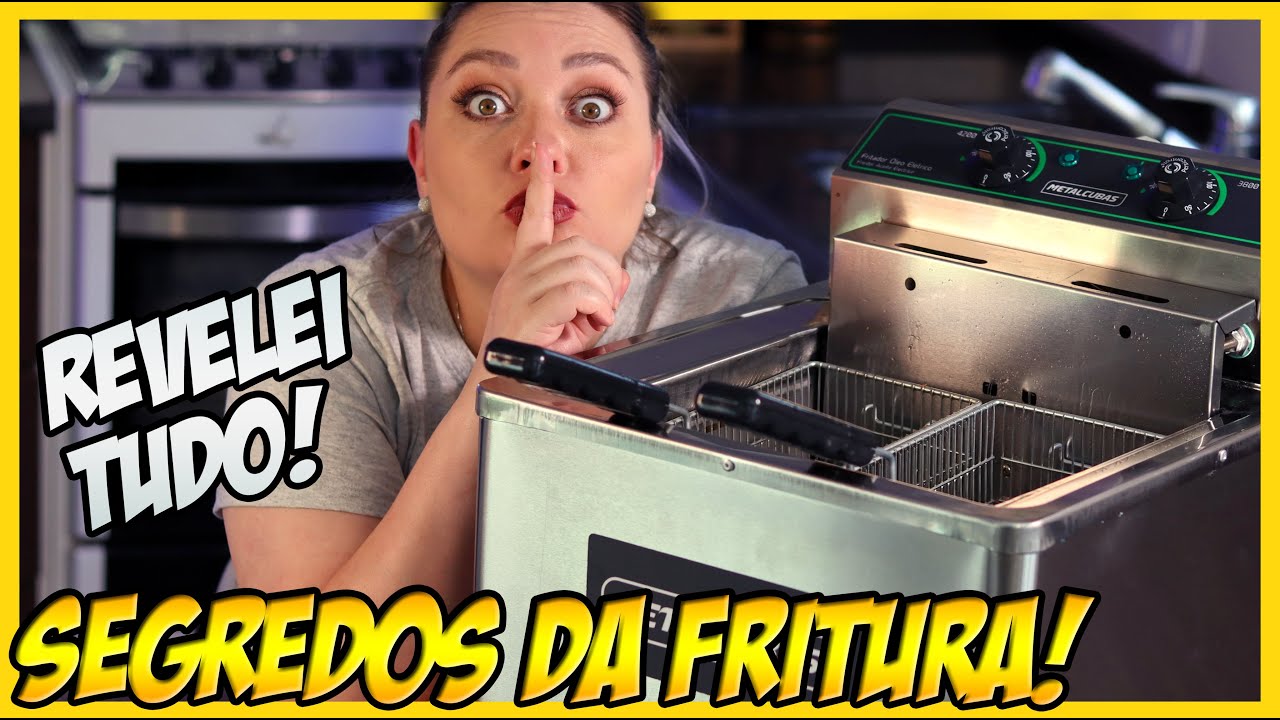 REVELEI AS TÉCNICAS DA FRITURA PROFISSIONAL PERFEITA!