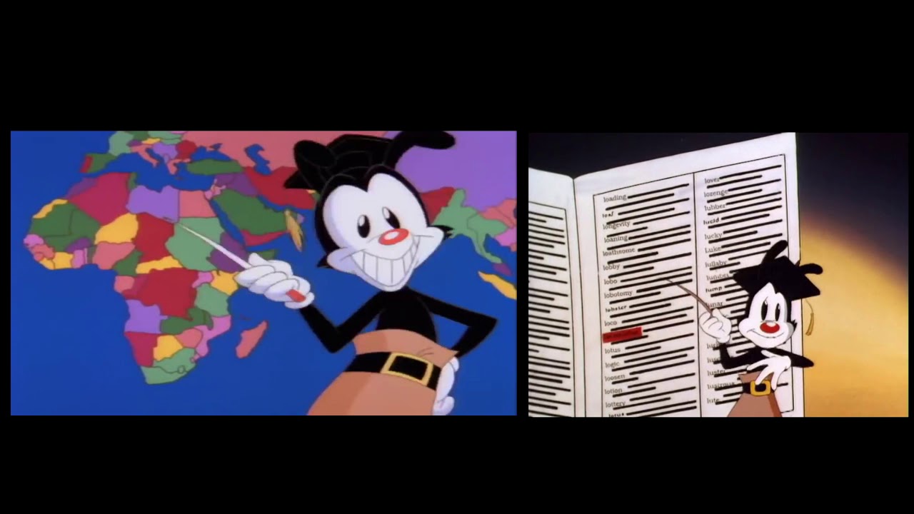 Yakko's World Vs. Yakko's Dictionary Comparison