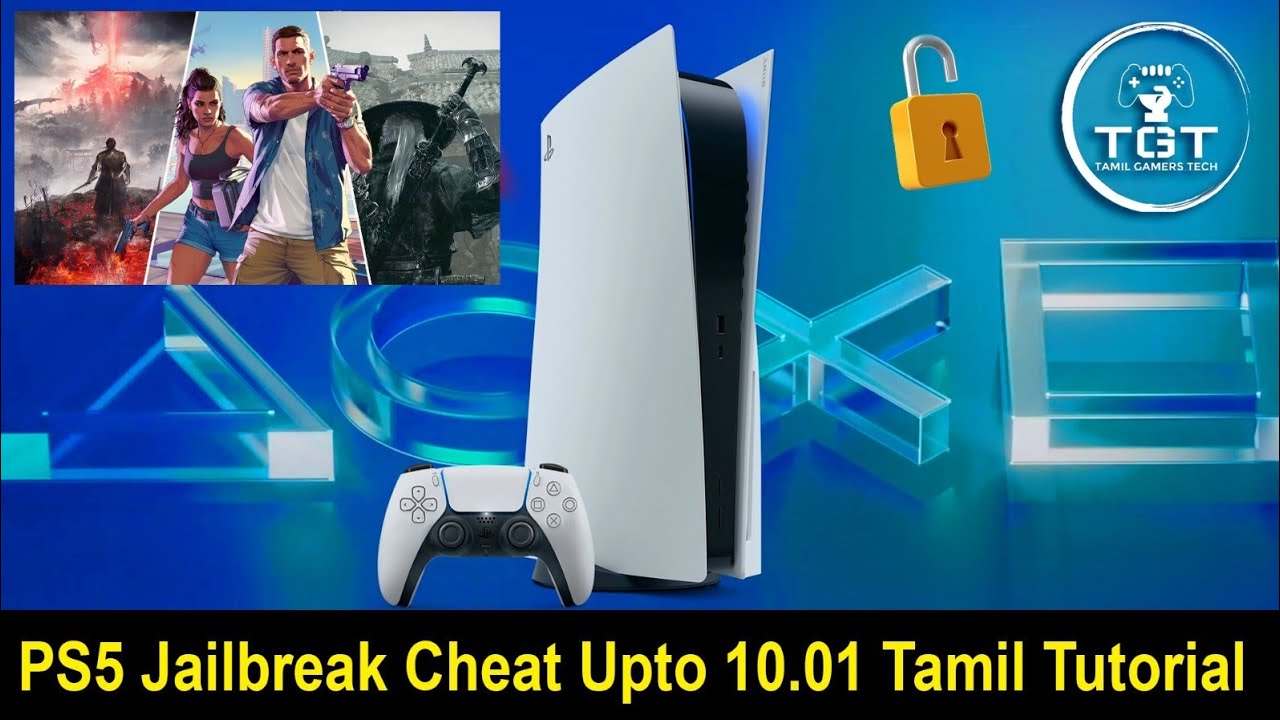 PS5 Jailbreak Cheat Upto 10.01 Tamil Tutorial