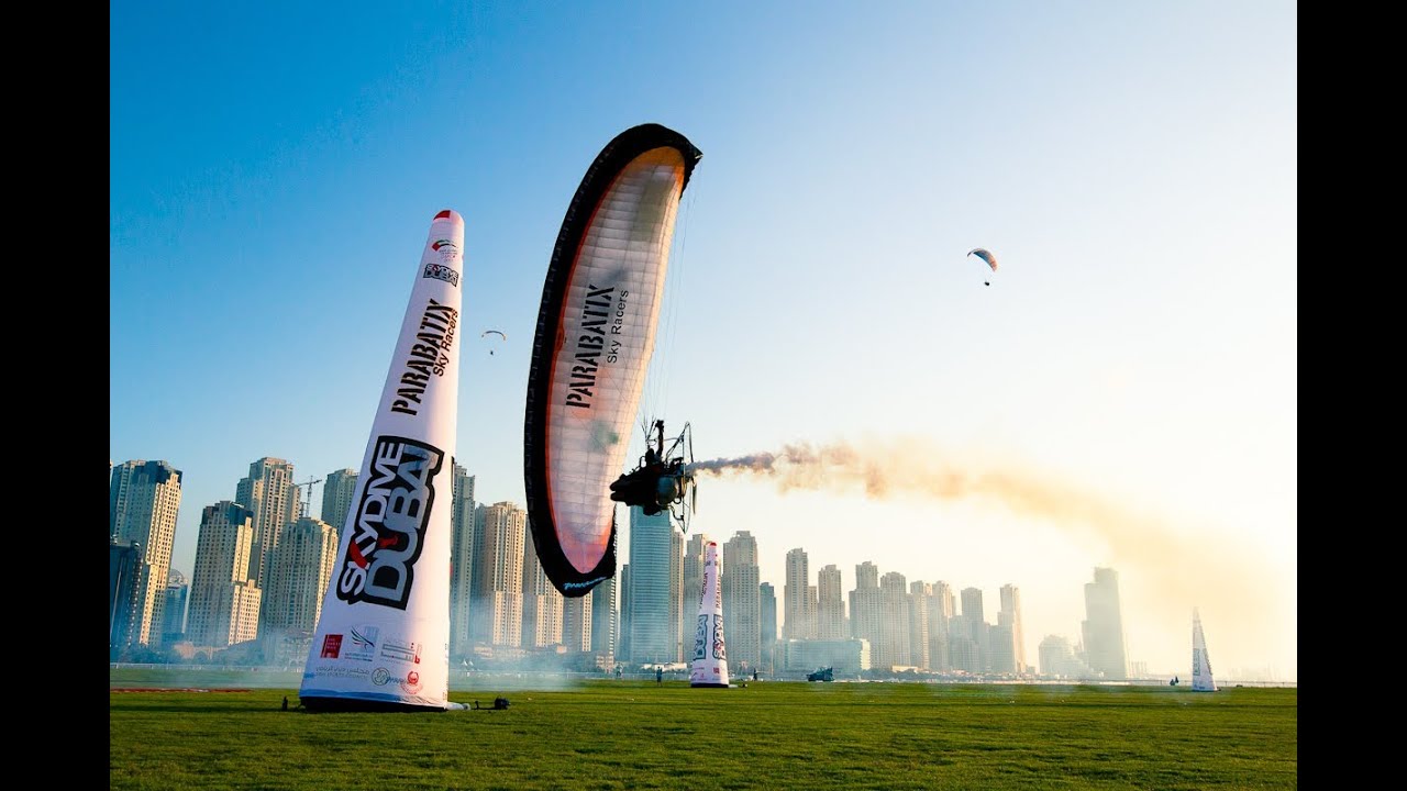 Parabatix Sky Racers Extreme Paramotor Air Race Aerial Action Sport