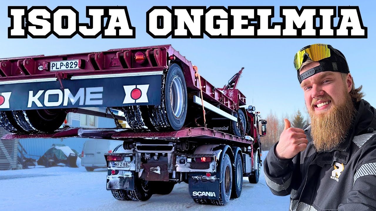 OSTIN SCANIAAN LAVETTIKÄRRYN, OLIKO HAKUREISSU KATASTROFI?