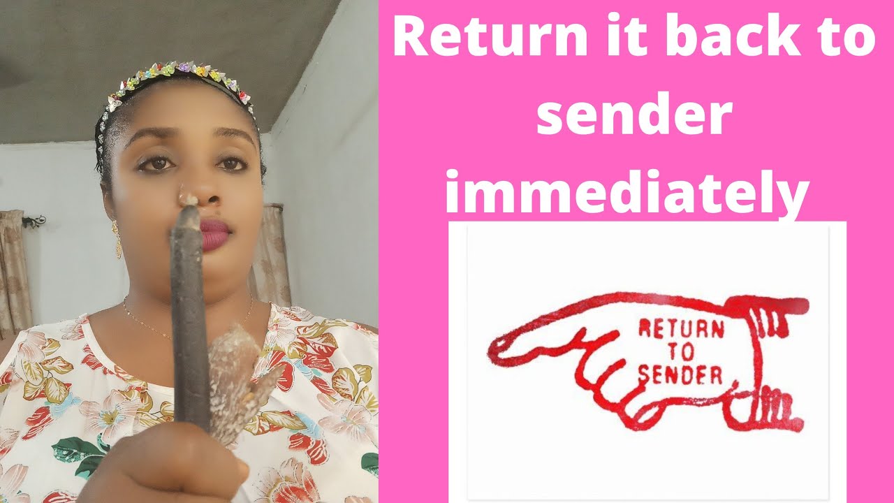 How to do instant back to sender using just 2 items