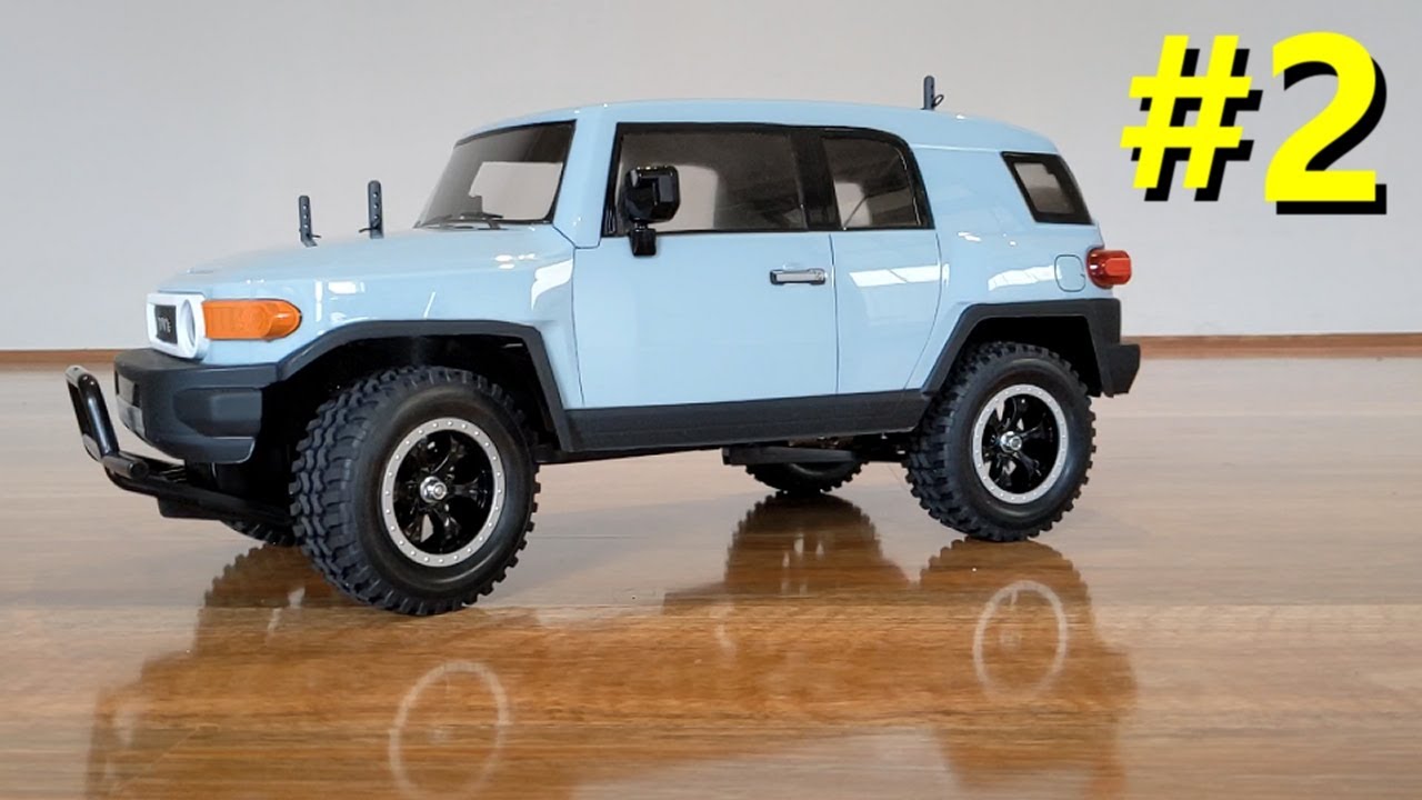 Toyota FJ Cruiser Build Part 2 - Tamiya CC-01