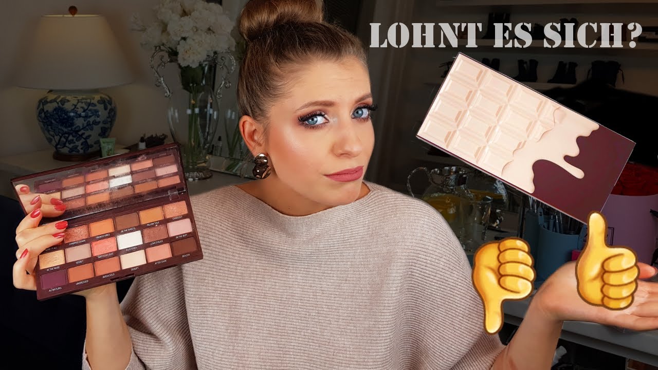 REVIEW 🍫 Revolution Makeup Nudes Chocolate Lidschatten Palette - Lohnt es sich? 1 JAHR GETESTET