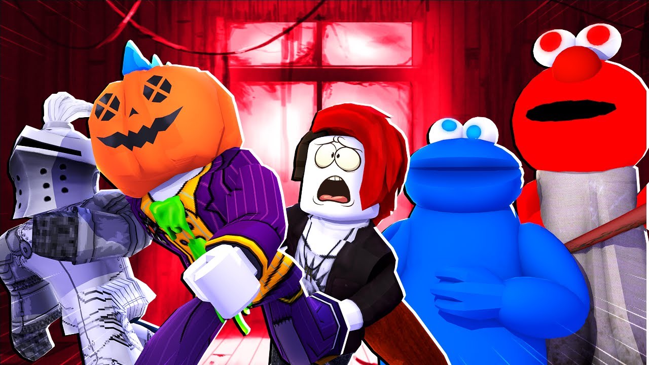 HELP! Elmo And Cookie Monster Are After Us In Roblox Puppet With Gallant Gaming And Odd Foxx