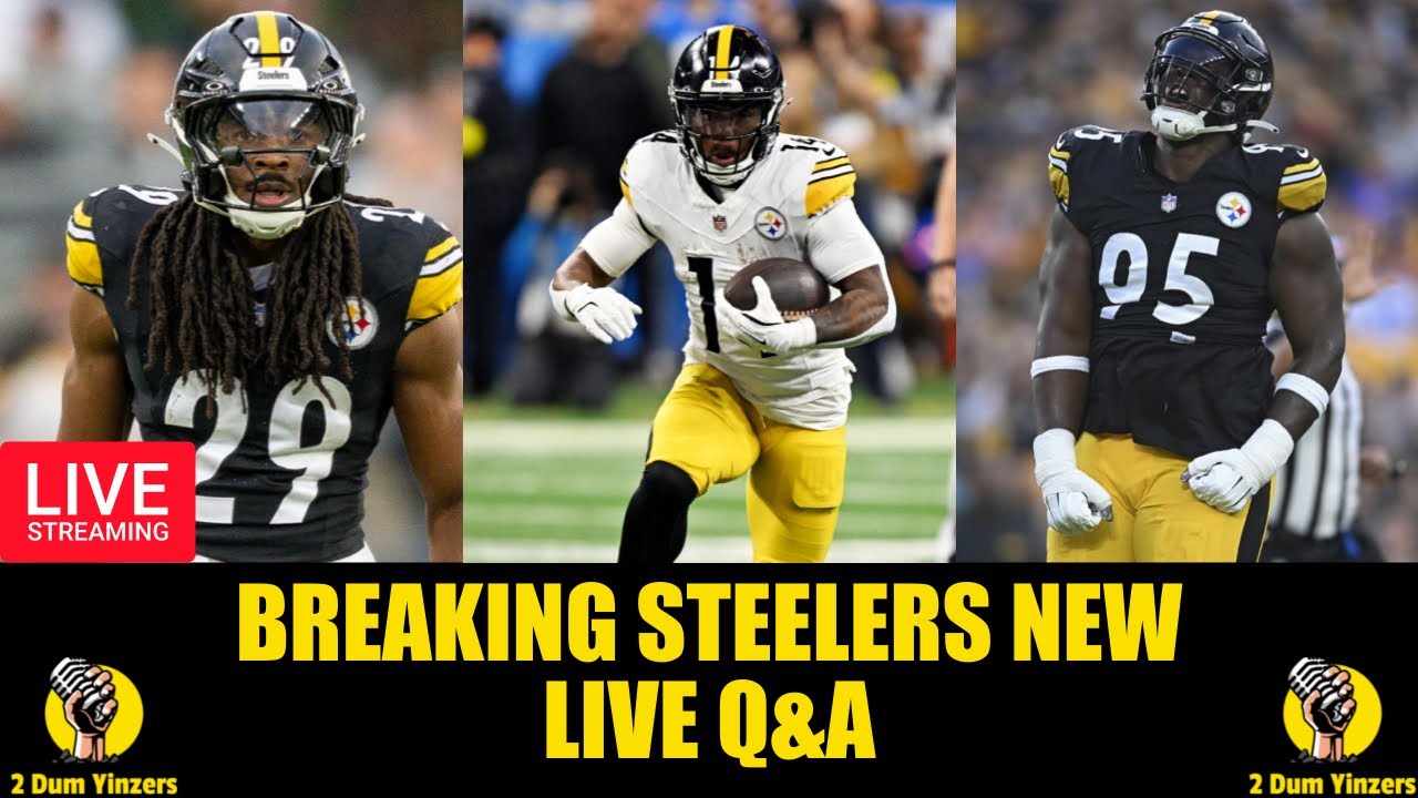 LIVE: Latest Breaking Steelers News l Your Steelers Questions Answered