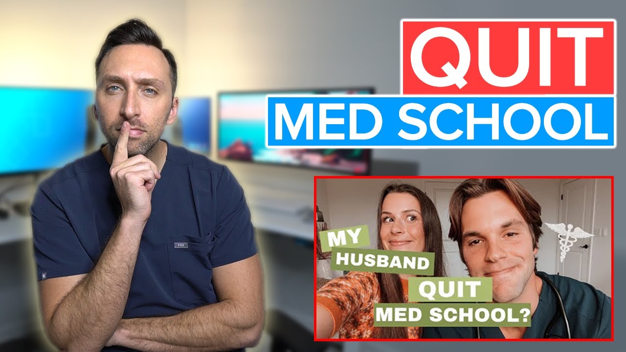 DROPPED OUT of MED SCHOOL - Doctor Reacts to Madison Mealy's Husband Quitting