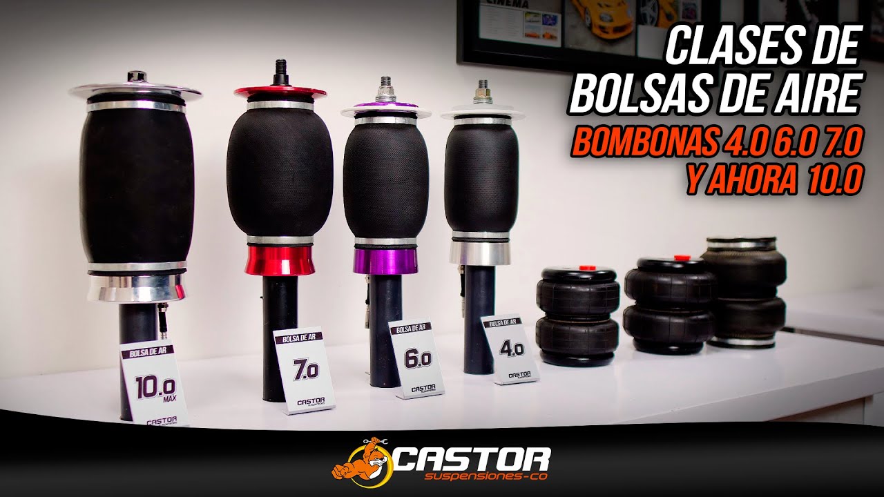 CLASES DE BOLSAS DE AIRE - CASTOR SUSPENSIONES