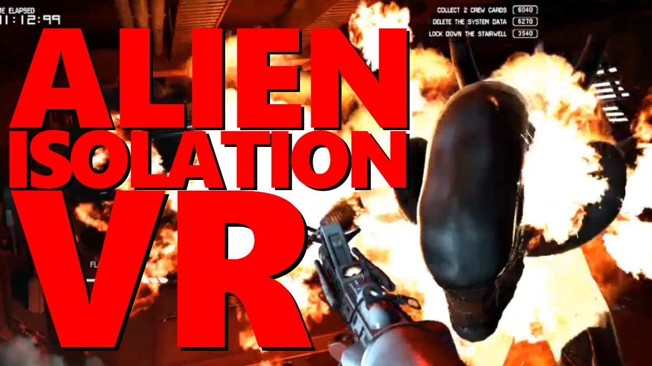 Alien Isolation but in VR?! This is terrifying! | Alien Isolation PC VR