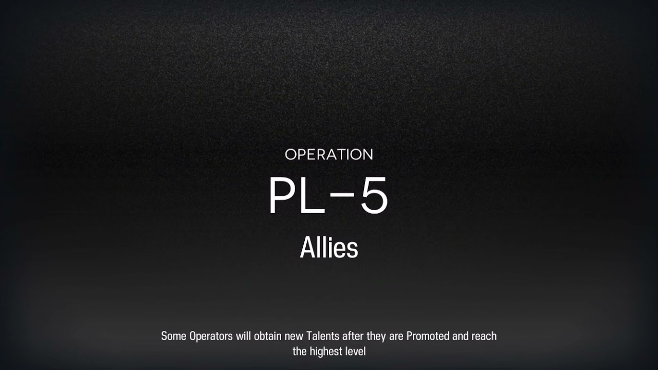 PL-5 CM | 5 OP | S1 Only