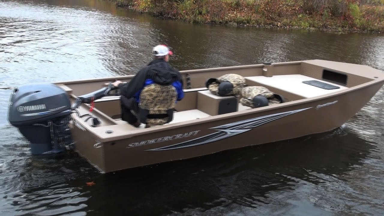 Smokercraft Sportsman 1866 test ride