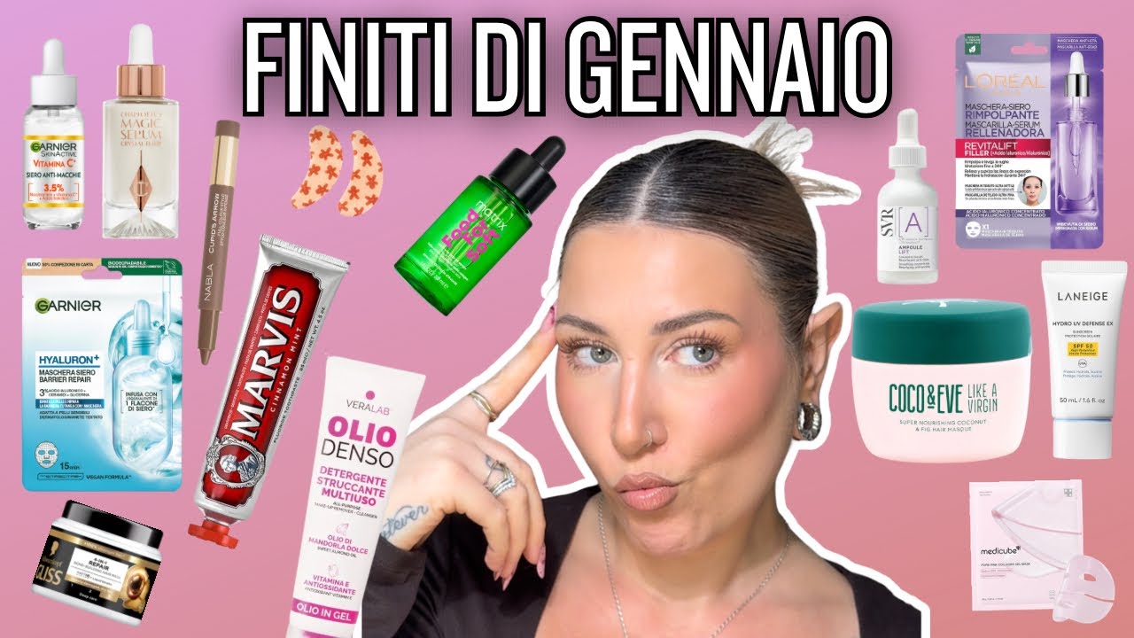 PRODOTTI FINITI DEL PERIODO | Make-up, Skincare e Bodycare ❄️