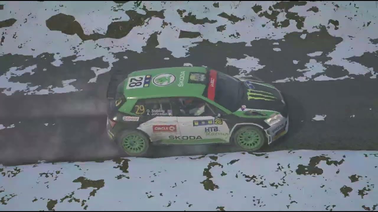 EA WRC  CER/Raztoka(Winter)  Skoda Fabia Rally2