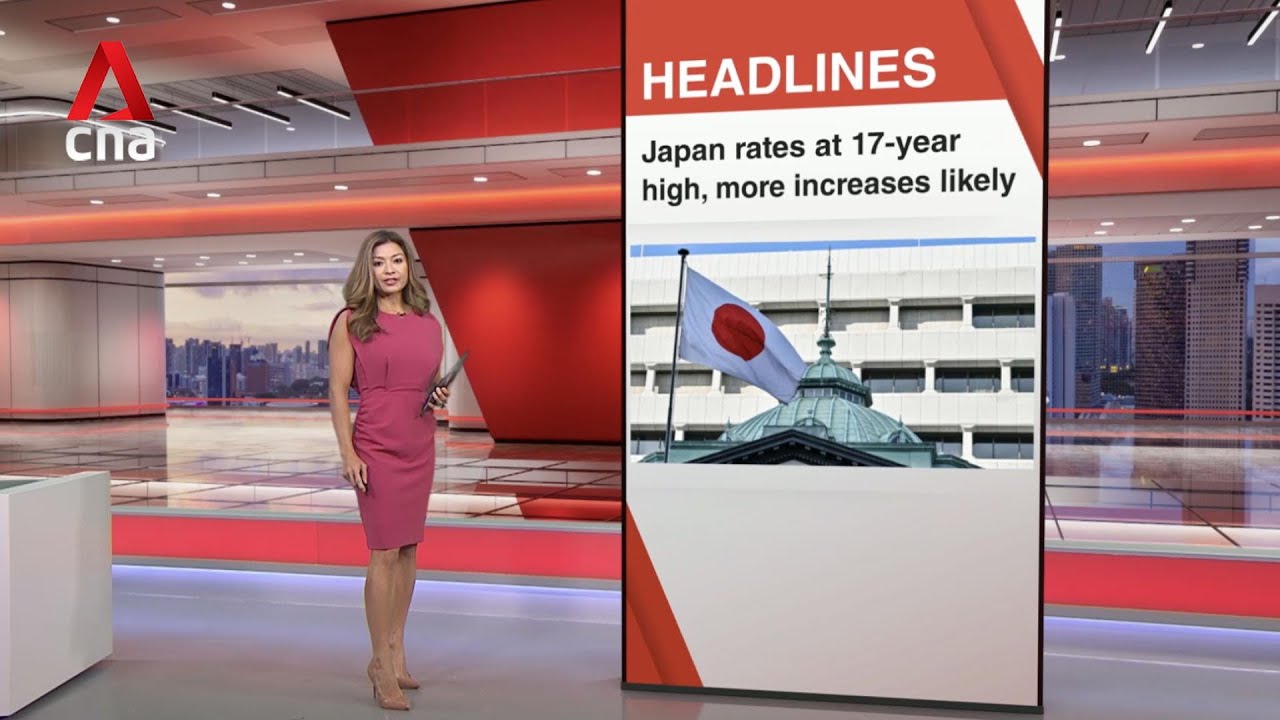 Japan hikes interest rates to 17-year high | East Asia Tonight (Jan 24)