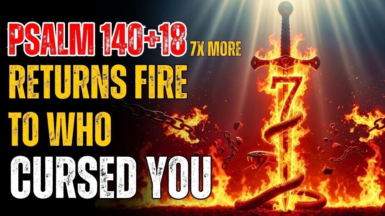 🔥 Psalm 140+18 Prophecy: every family curse RETURNS 7 times to the sender