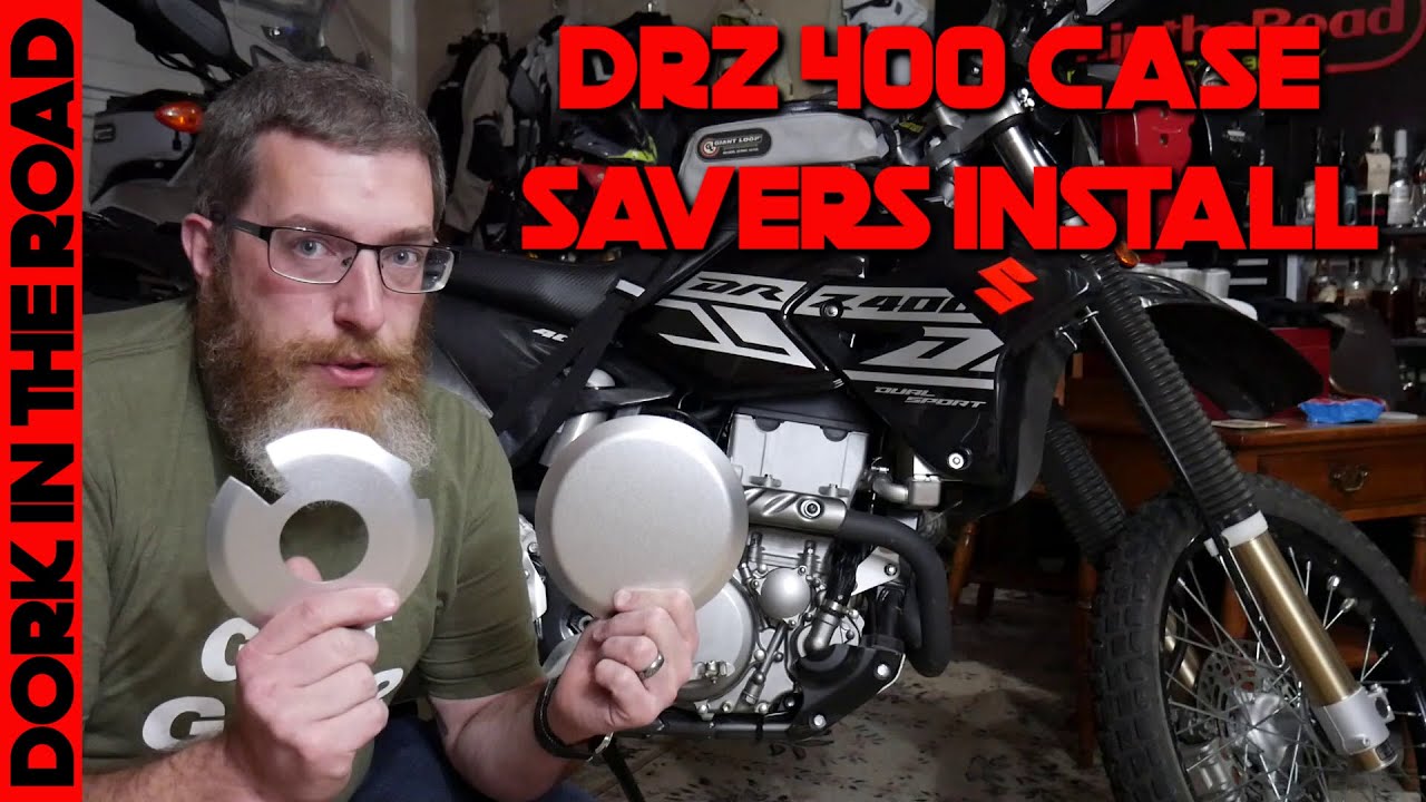 How to Install Case Savers on a Suzuki DRZ400