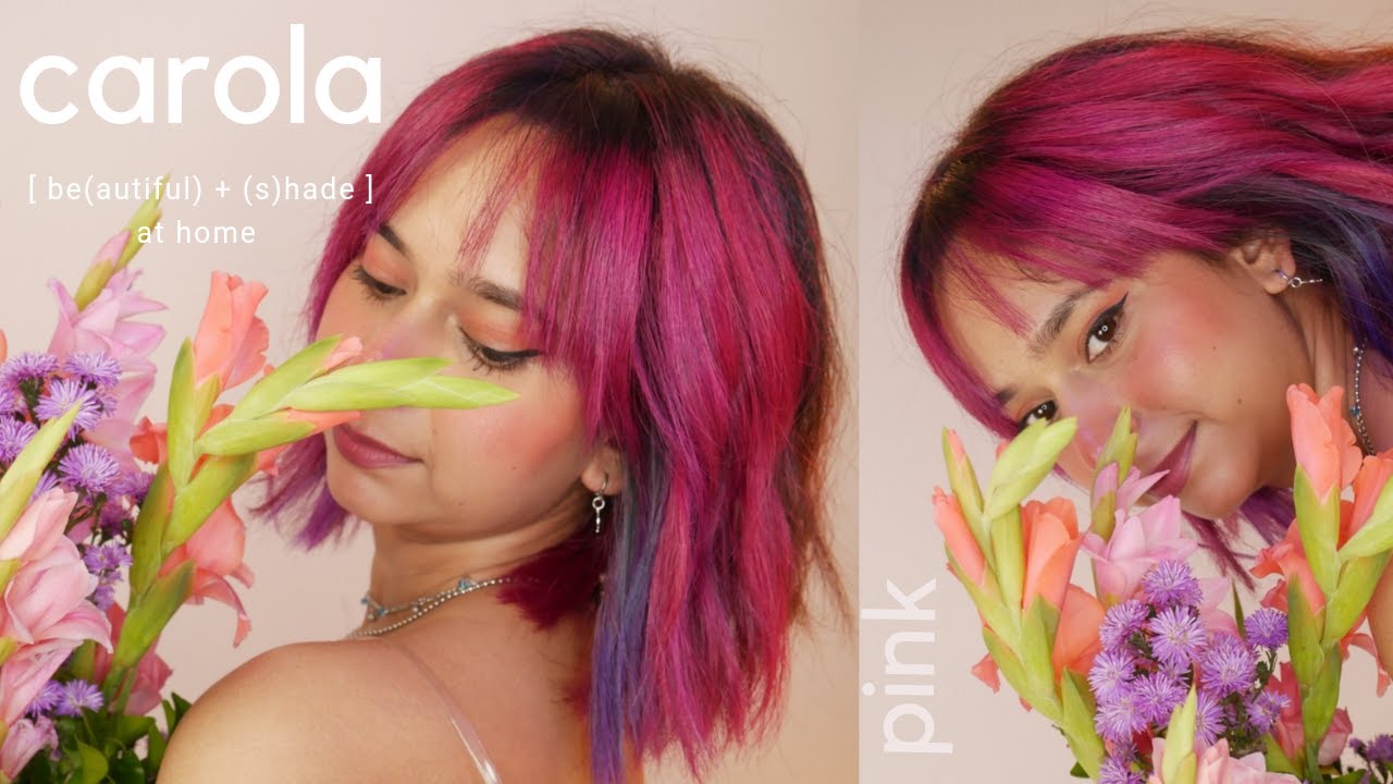 I Colored My Hair PINK !!! at Home