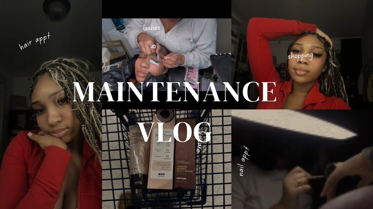 Glow Up Maintenance Vlog ✨Self-Care + Marshall’s Finds