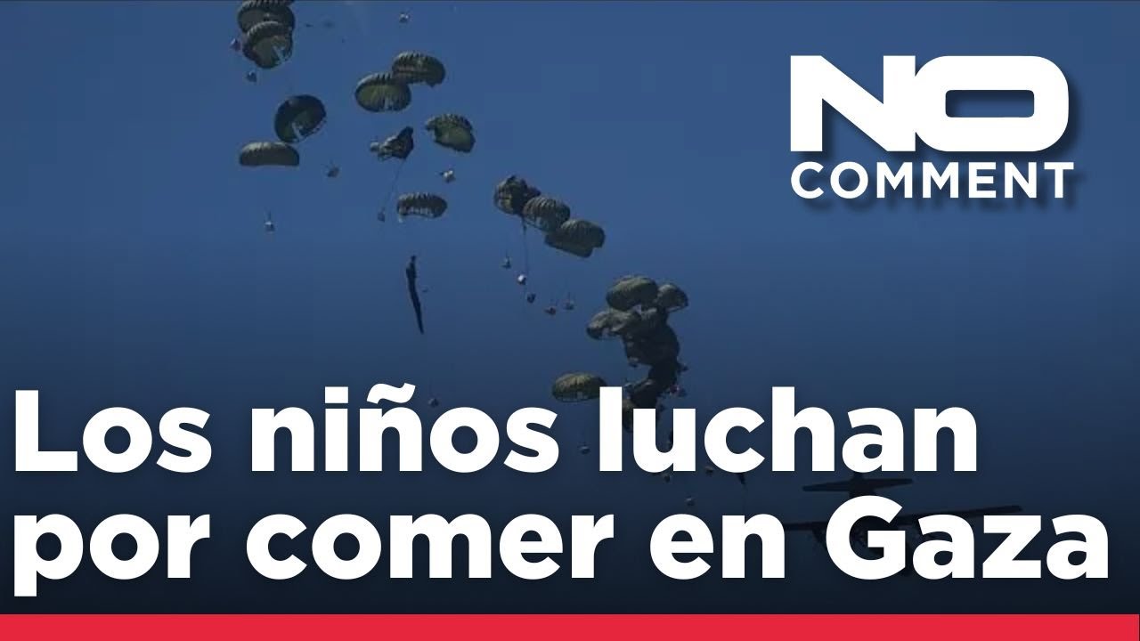 NO COMMENT: La lucha de los niños en Gaza por conseguir alimento